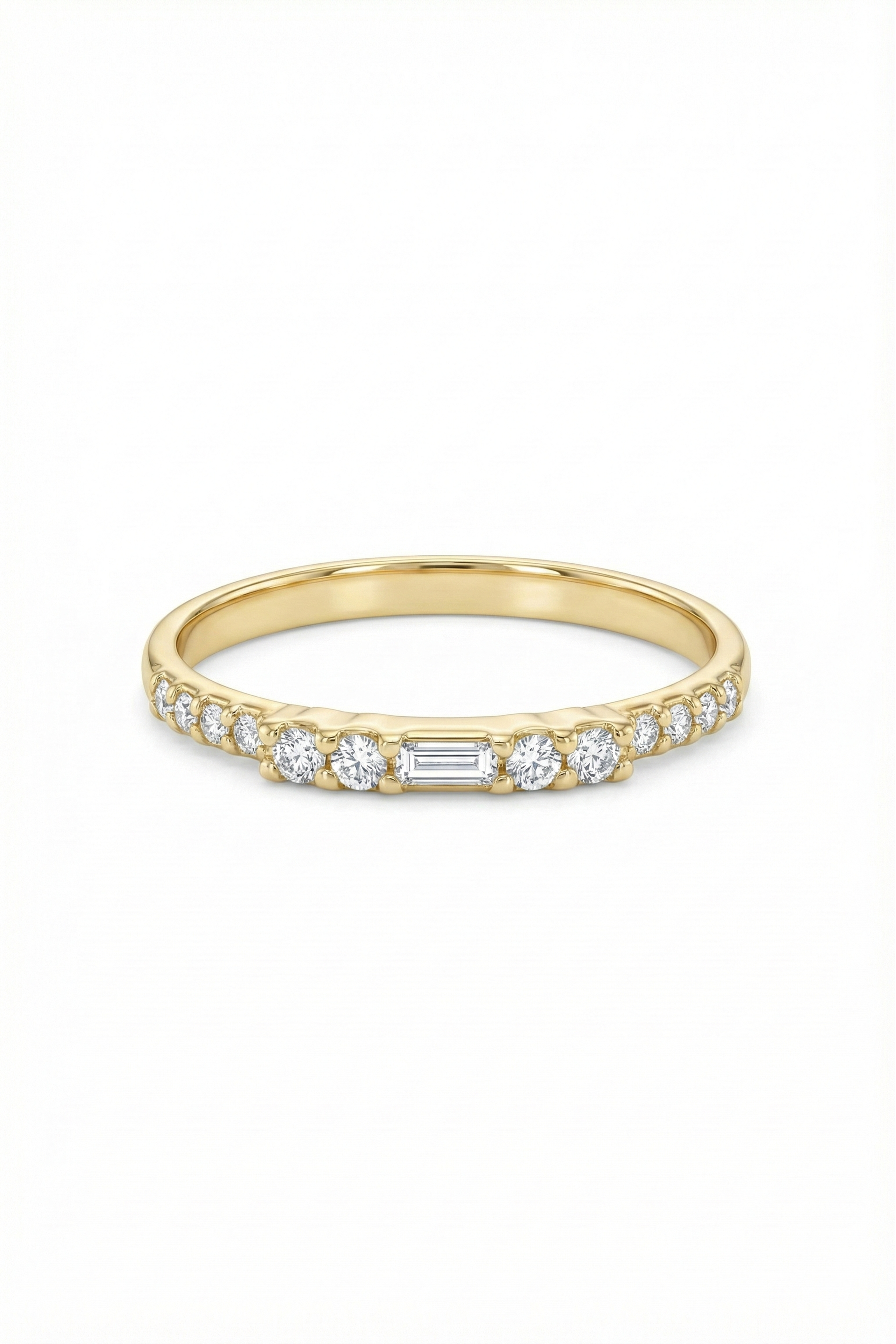 14k Gold Minimal Grace Ring